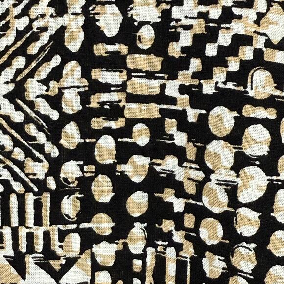 Nottibianche Casual Linen Blend Maxi Dress Womens Sz M Button Front Pockets - Picture 2 of 5